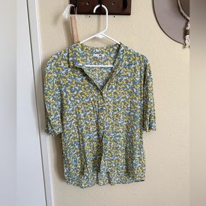 Amuse Society Button Down Top